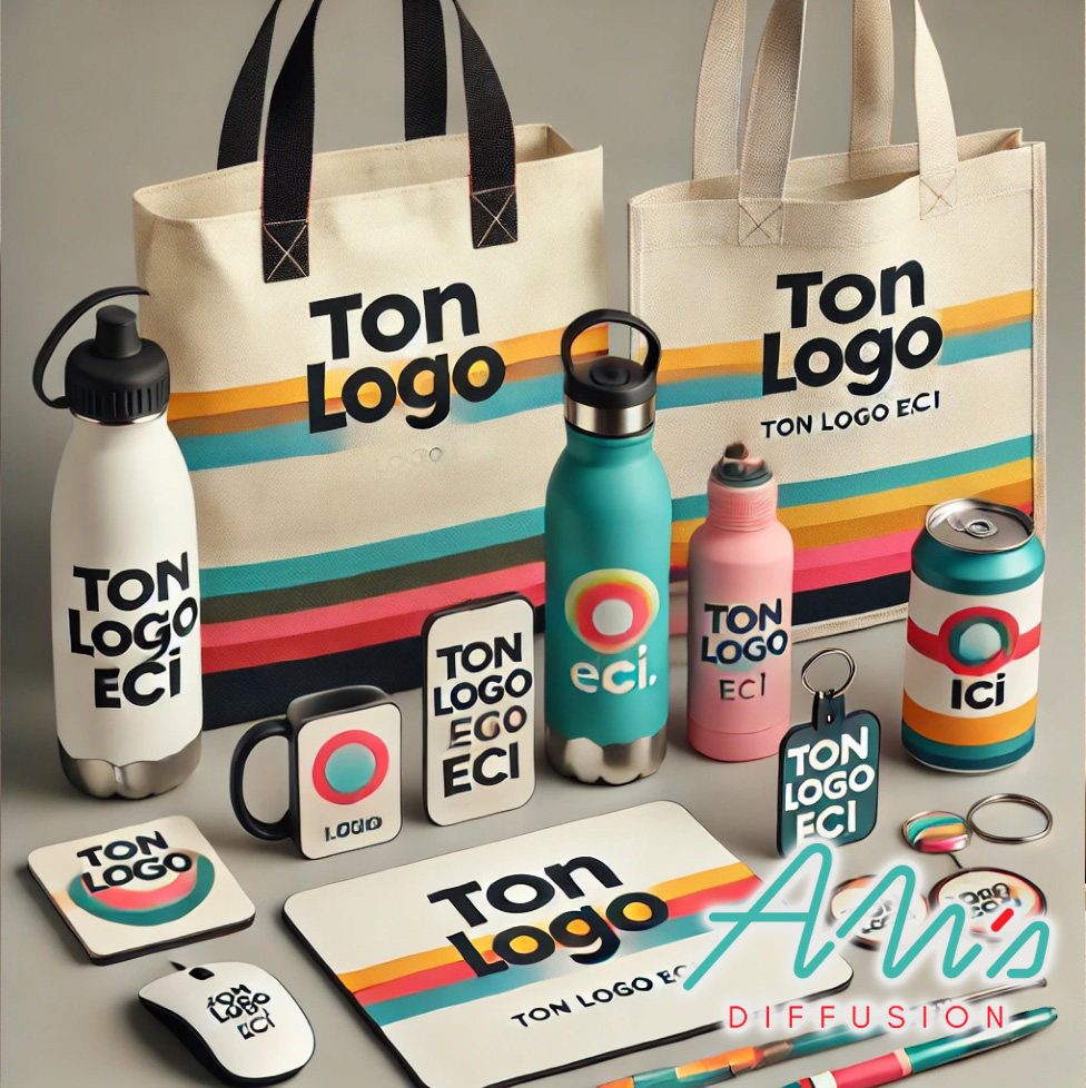 Goodies personnalisé avec différent produit