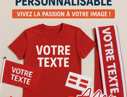 Kit de supporter personnalisable – Vivez la passion à votre image !